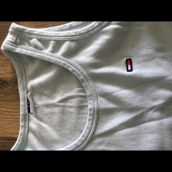 Vintage Tommy Hilfiger Light Blue Tank Top S - Picture 4 of 4